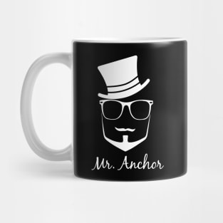 Mr Anchor Beard T-Shirt Mug